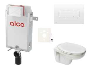 Cenovo zvýhodnený závesný WC set Alca na zamurovanie + WC S-Line S-line Pre SIKOAP4