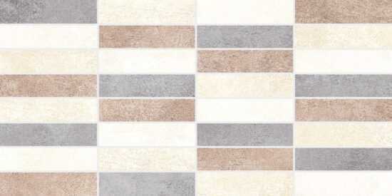 Dekor Multi Borneo béžovošedá 20x40 cm mat WARMB449.1
