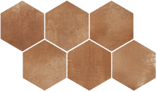 Dekor Rako Via hnedá 21x37 cm mat DDVT8713.1