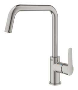 Drezová batéria Grohe Start s otočným ramienkom supersteel 30470DC0