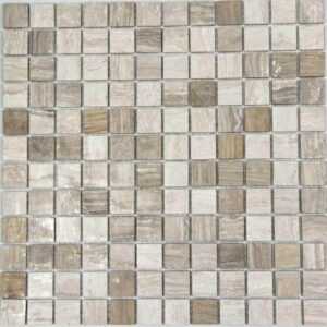 Kamenná mozaika Mosavit Wooden gris 30x30 cm mat WOODENGR