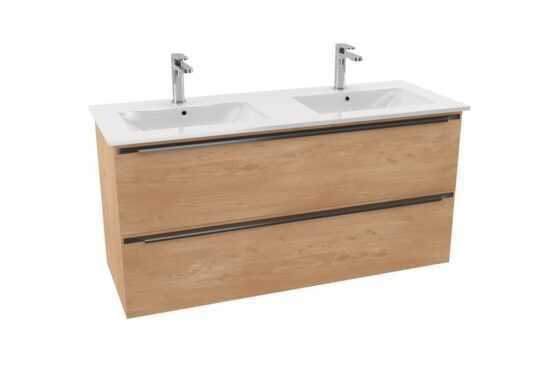 Kúpeľňová skrinka s umývadlom Naturel Nobia 120x60x46 cm dub Sierra NOBIA120ZDS