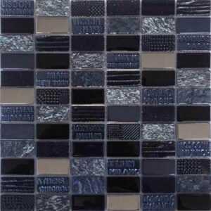 Mozaika Mosavit City negro 30x30 cm mat / lesk MOSCITYNE