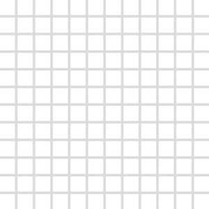 Mozaika Rako Color Two biela 30x30 cm mat GDM02023.1