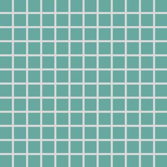 Mozaika Rako Color Two tyrkysová 30x30 cm mat GDM02467.1