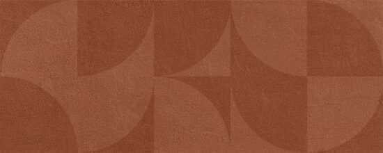 Obklad Del Conca Espressione rosso 20x50 cm mat 54ES06LU