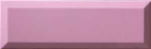 Obklad Ribesalbes Chic Colors rosa bisiel 10x30 cm lesk CHICC1468