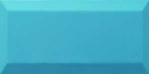 Obklad Ribesalbes Chic Colors teal bisiel 10x20 cm lesk CHICC1778