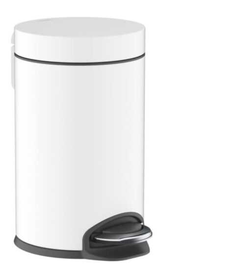 Odpadkový kôš voľne stojací Hansgrohe AddStoris 3 l vo farbe matná biela mat 41775700