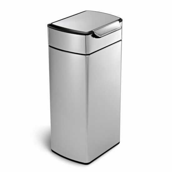 Odpadkový kôš voľne stojací Simplehuman Touch-bar bin 30 l matná nerez oceľ mat SHCW2015
