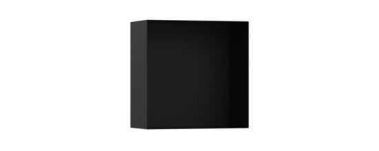 Polička Hansgrohe XtraStoris Minimalistic bez orámovania vo farbe matná čierna 56079670