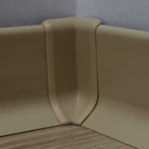 Roh k soklu vnútorný PVC Profil-EU cappuccino