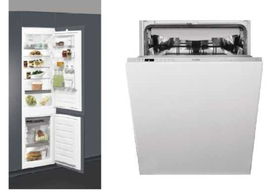 Set spotrebičov Whirlpool chladničky ART66112 + umývačka WIC3C33PFE SETWH30