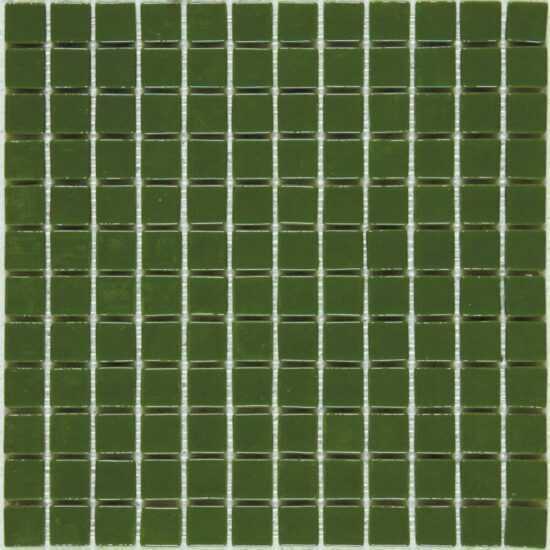 Sklenená mozaika Mosavit Monocolores Verde 30x30 cm lesk MC301
