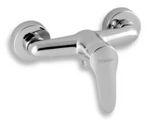 Sprchová batéria Novaservis Titania Iris New bez sprchového setu 150 mm chróm 94461/1