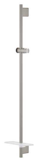 Sprchová tyč Grohe RAINSHOWER SmartActive na stenu s poličkou supersteel 26603DC0