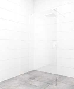 Sprchová zástena Walk-in 140 cm SAT vo farbe profilu biela SATBWI140ZAVB