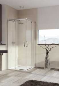 Sprchové dvere 90x90 cm Huppe Aura elegance 401309.092.322.730