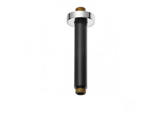 Sprchové rameno KLUDI A-QA strop černý mat/chrom 6651587-00