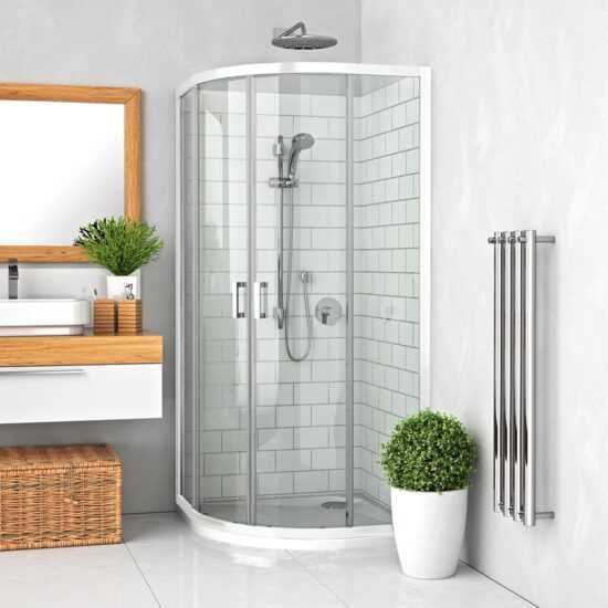 Sprchový kút čtvrtkruh 90x90 cm Roth Lega Line 555-900000S-04-02