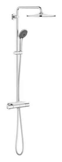 Sprchový systém Grohe Vitalio Joy na stenu s termostatickou batériou chróm 26401001
