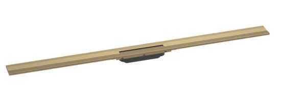 Sprchový žľab Hansgrohe RainDrain Flex 120 cm nerez kartáčovaný bronz 56054140