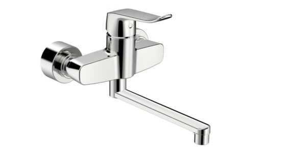Umývadlová batéria Hansa Clinica s otočným ramienkom 150 mm chróm 01536283