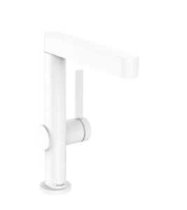 Umývadlová batéria Hansgrohe Finoris s otočným ramienkom matná biela 76060700