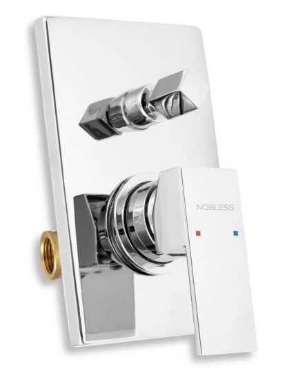 Vaňová batéria Novaservis Edge vrátane podomietkového telesa chróm 36050R