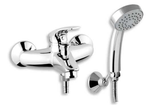 Vaňová batéria Novaservis Metalia 57 so sprchovacím setom 150 mm chróm 57020