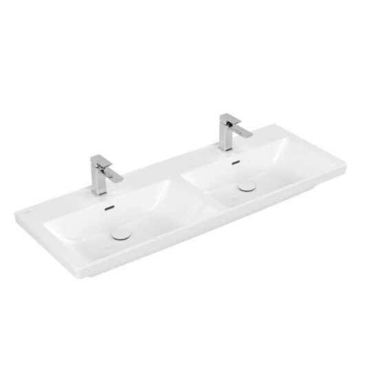 Villeroy & Boch dvojumývadlo Subway 3.0 1300 x 475 x 165 mm