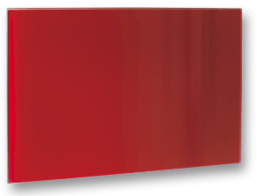Vykurovací panel Fenix 90x60 cm sklo červená 5437719