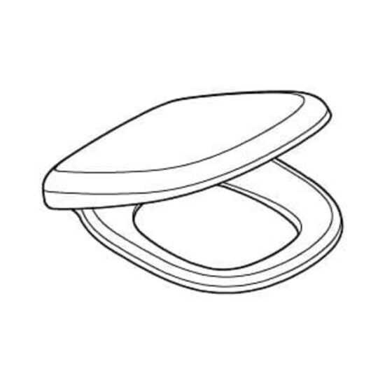 Wc doska softclose Grohe z duroplastu alpská biela 42468000