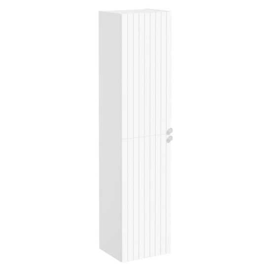 Kúpeľňová skrinka vysoká Vitra Root 40x180x35 cm biela mat ROOTV40BI