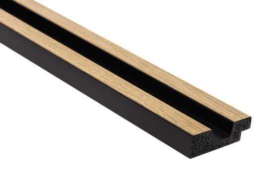 Obkladová lamela ľavé ukončenie Fineza Slat Small Natural oak 270x3
