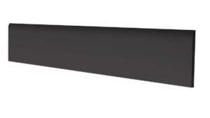 Sokel Rako Taurus Color čierna 10x60 cm mat TSASZ019.1