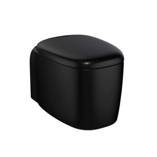 WC závesné VitrA Plural čierna mat 7830B483-0075