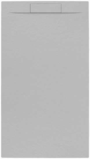 Sprchová vanička obdĺžniková SAT Fusion 160x90 cm liaty mramor gris perla SATFU16090GRP
