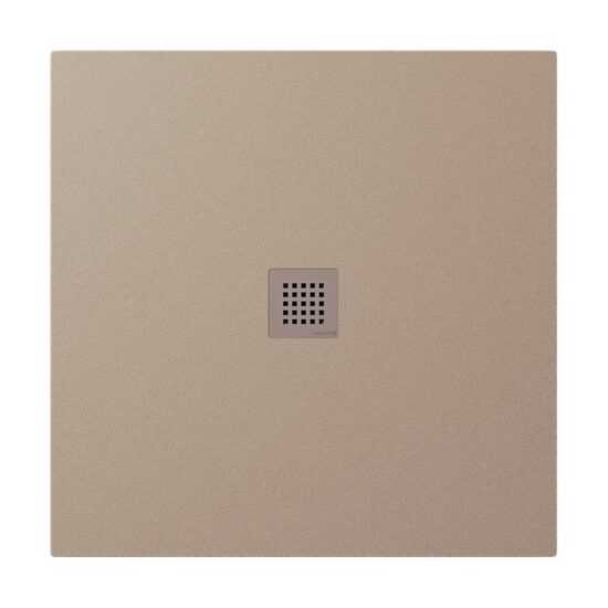 Sprchová vanička štvorcová Polysan Treneca 90x90 cm liaty mramor béžová 84300.81